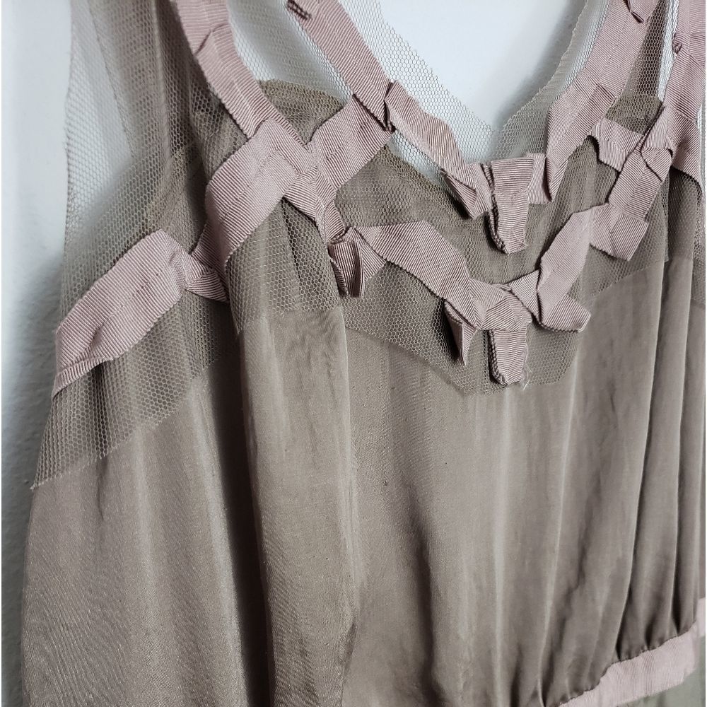 Ann Taylor Loft Ribbon Trim Dress